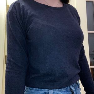 Zella navy Sweater/long sleeve